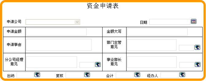 銷售管理-oa資金申請審批